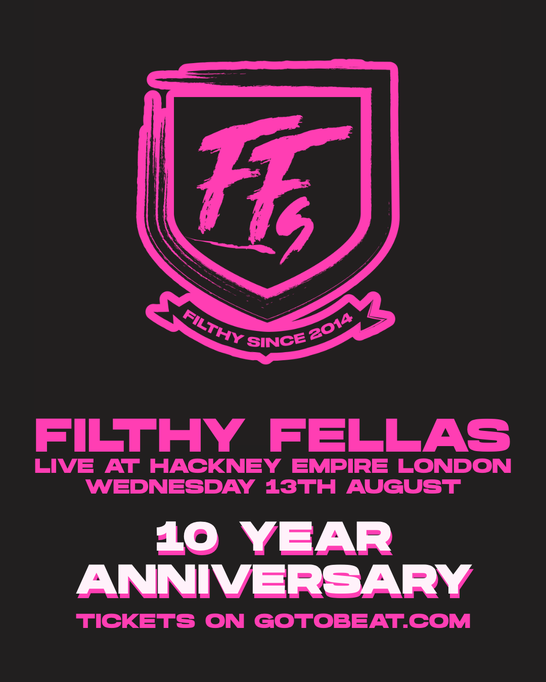 10 Year Anniversary Live Show Tickets